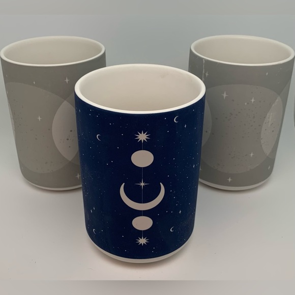 XO’Sienna Moon Stars 3 Ceramic Vases Set. - Picture 8 of 8